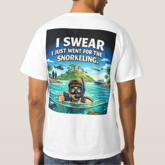 Epstien "I just went for the Snorkeling Tシャツ