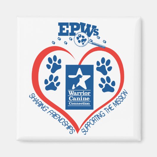 EPWハート磁石 マグネット (正面)