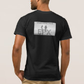 EPXの人の合われたティー Tシャツ (裏面)