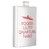Eqqissillutit Qajartuinnarit (平静およびカヤックを保って下さい) フラスク (右)
