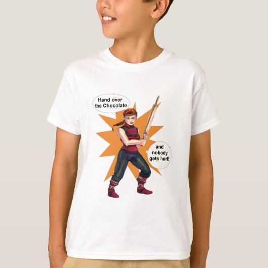 EQTCチョコレート Tシャツ (正面)