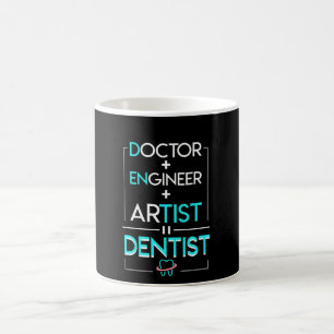 equal Dentist Artist Engineer博士の発言 コーヒーマグカップ