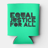 Equal Justice For All – 飲料クーラーボックス 缶クーラー (正面)