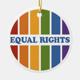 Equal Rightsオーナメント セラミックオーナメント