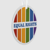 Equal Rightsカスタムオーナメント オーナメント (正面)