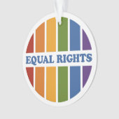Equal Rightsカスタムオーナメント オーナメント (正面)
