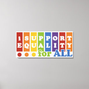 Equal Rightsキャンバス印刷 キャンバスプリント