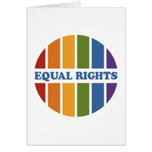 Equal Rightsグリーティングカード