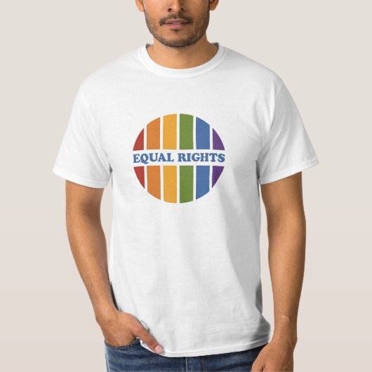 Equal Rightsシャツ – スタイルとカラーを選択 Tシャツ (正面)
