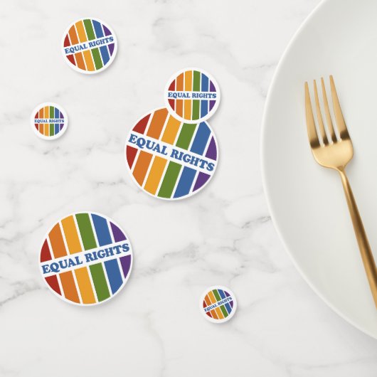 Equal Rightsテーブルの紙吹雪 コンフェッティ (グループ)