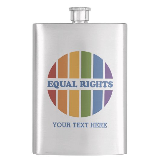Equal Rightsフラッカスタムク フラスク (正面)