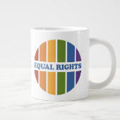 Equal Rightsマグカスタムグ ジャンボコーヒーマグカップ (右)