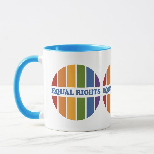 Equal Rightsマグカップ – スタイルの選択 マグカップ (左)
