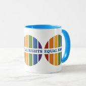Equal Rightsマグカップ – スタイルの選択 マグカップ (正面右)