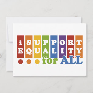 Equal Rights招待 招待状