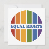 Equal Rights招待 招待状 (正面)