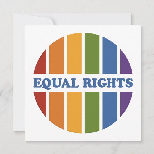 Equal Rights招待 招待状 (正面)