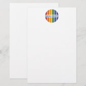 Equal Rights文房具 便箋 (正面/裏面)