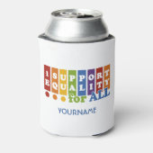 Equal Rights カスタムCan cooler 缶クーラー (缶裏面)