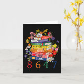 Equal Rights Book Flower 8647女性権利フェミニス カード (黄色い花)