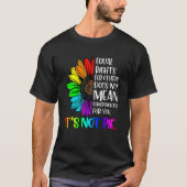 Equal Rights For Others Its Not Pie LGBT Ally Prid Tシャツ (正面)