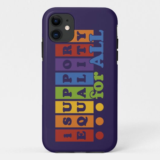 Equal Rights iPhoneケース Case-Mate iPhoneケース (裏面)
