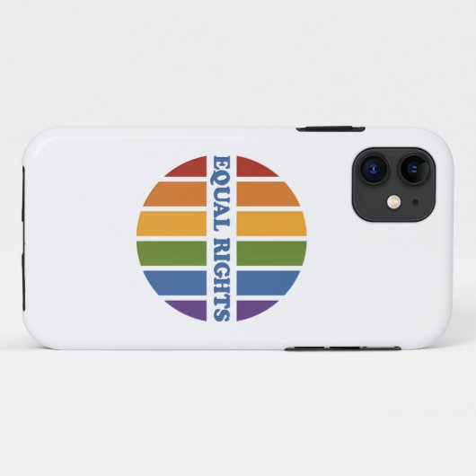 Equal Rights iPhoneケース Case-Mate iPhoneケース (裏面(横))