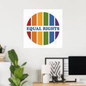 Equal Rights poster ポスター (ホームオフィス)