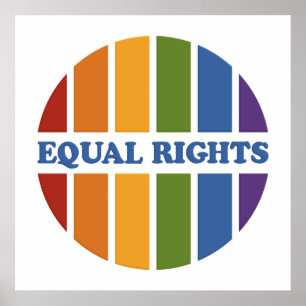 Equal Rights poster ポスター