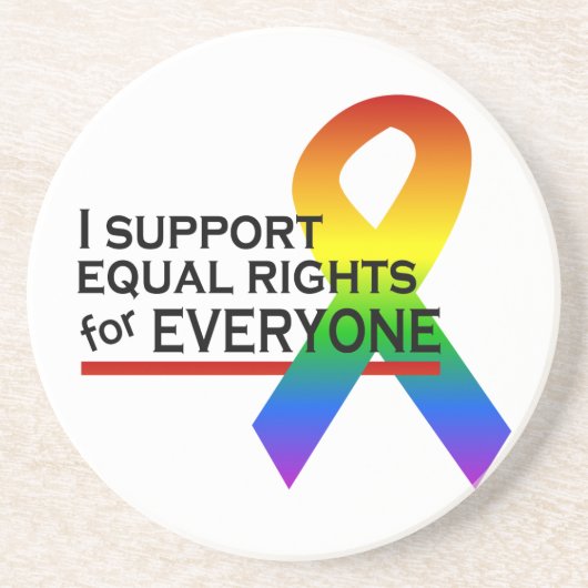 Equal Rights Supporterコースター コースター (正面)