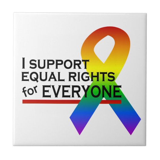 Equal Rights Supporterタイル タイル (正面)