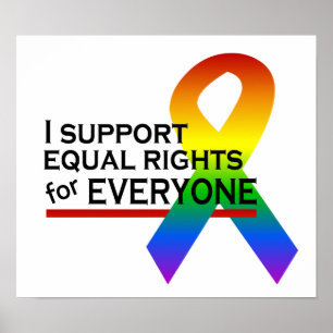 Equal Rights Supporterポスター ポスター