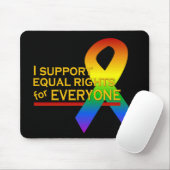Equal Rights Supporterモジュール マウスパッド (マウス)