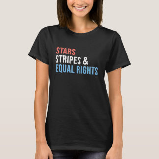 Equal Rights Tee – 星ストライプと平等 Tシャツ