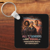 Equal Under Every Flag キーホルダー (正面)