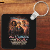 Equal Under Every Flag キーホルダー (裏面)