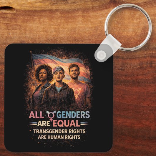 Equal Under Every Flag キーホルダー (裏面)