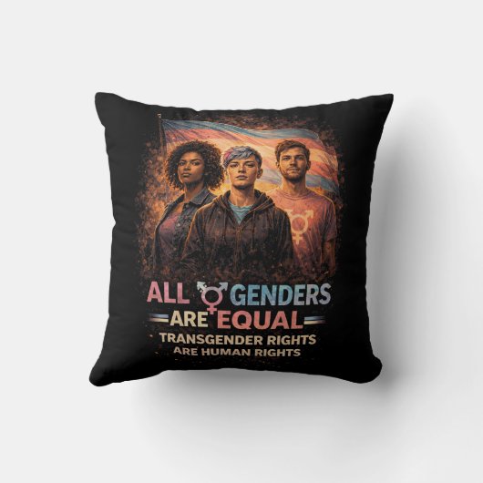 Equal Under Every Flag クッション (裏面)