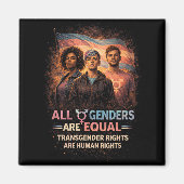 Equal Under Every Flag マグネット (正面)