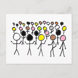 Equalityスタンプ ポストカード