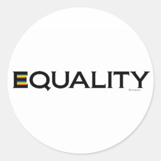 EQUALITYスタンプ ラウンドシール