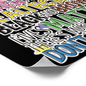 Equality For All - Much Love Sticker ポスター (角)