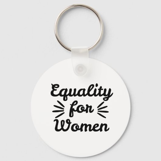 Equality For Women Women's Day キーホルダー (正面)