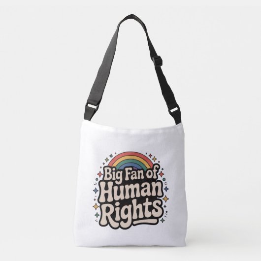 EQUALITY HUMAN RIGHTS CROSS BODY BAG クロスボディバッグ (正面)