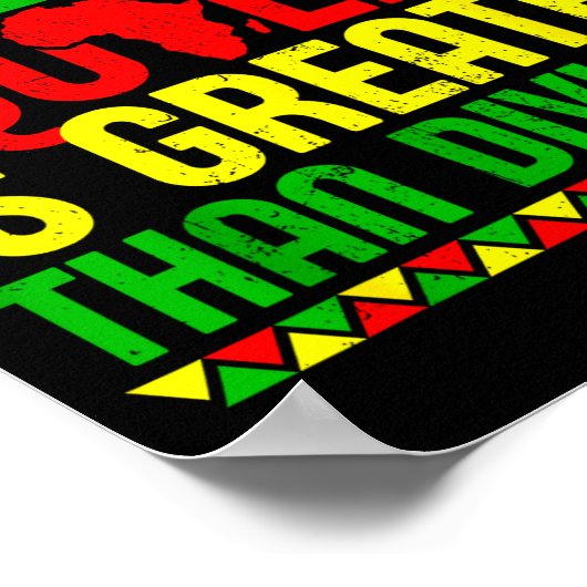 Equality Is Greater Than Di Black History Men Wome ポスター (角)