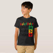Equality Is Greater Than Division Black History Me Tシャツ (正面フル)