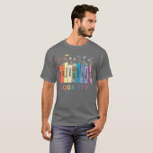 Equality Love Peace Inclusion Kindness Change Dive Tシャツ (正面フル)