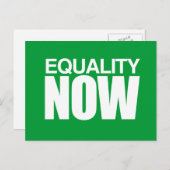 EQUALITY NOW -.png ポストカード (正面/裏面)