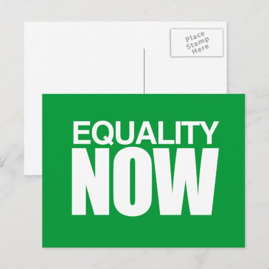 EQUALITY NOW -.png ポストカード (正面/裏面)