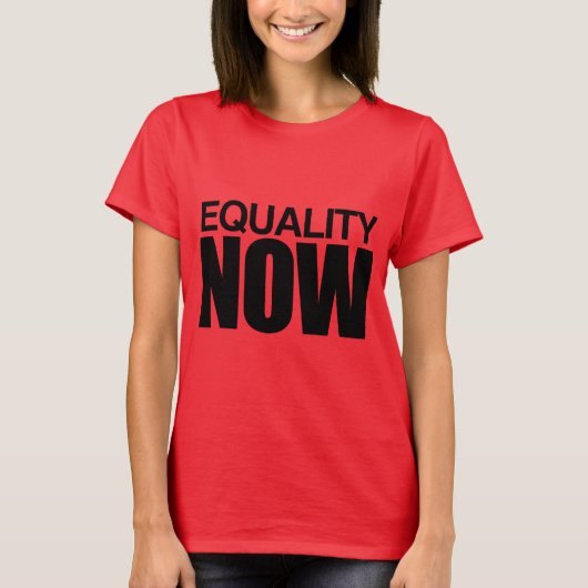 EQUALITY NOW -.png Tシャツ (正面)